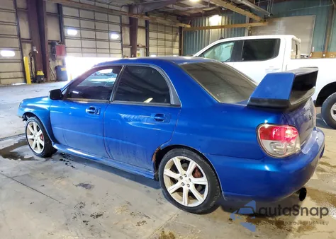 2006 Subaru Impreza Wrx z USA, uszkodzony, nr VIN JF1GD79696H502931